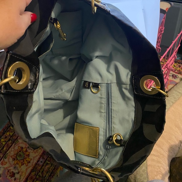 Vintage Coach large tote bag black - Picture 9 of 15